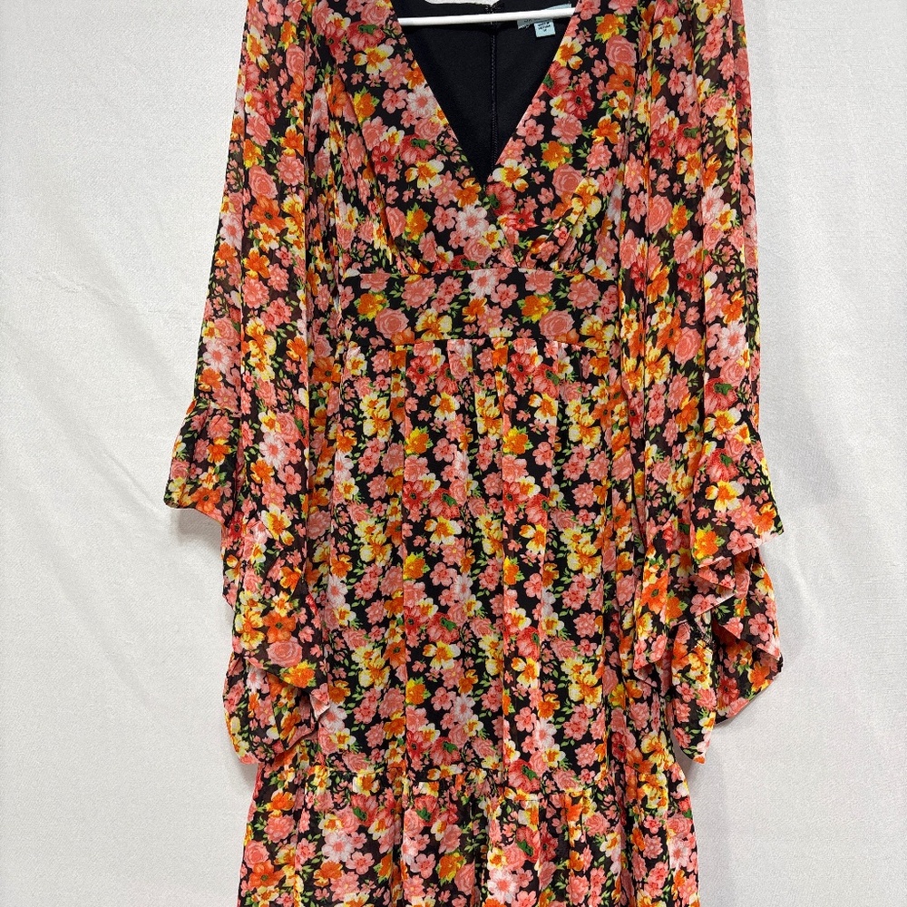 NWT Stella Parker floral dress size 10 - Picture 1 of 13